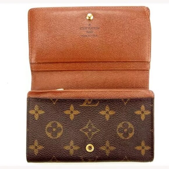 Louis Vuitton Wallet Purse Monogram Brown Woman Authentic - Picture 5 of 11